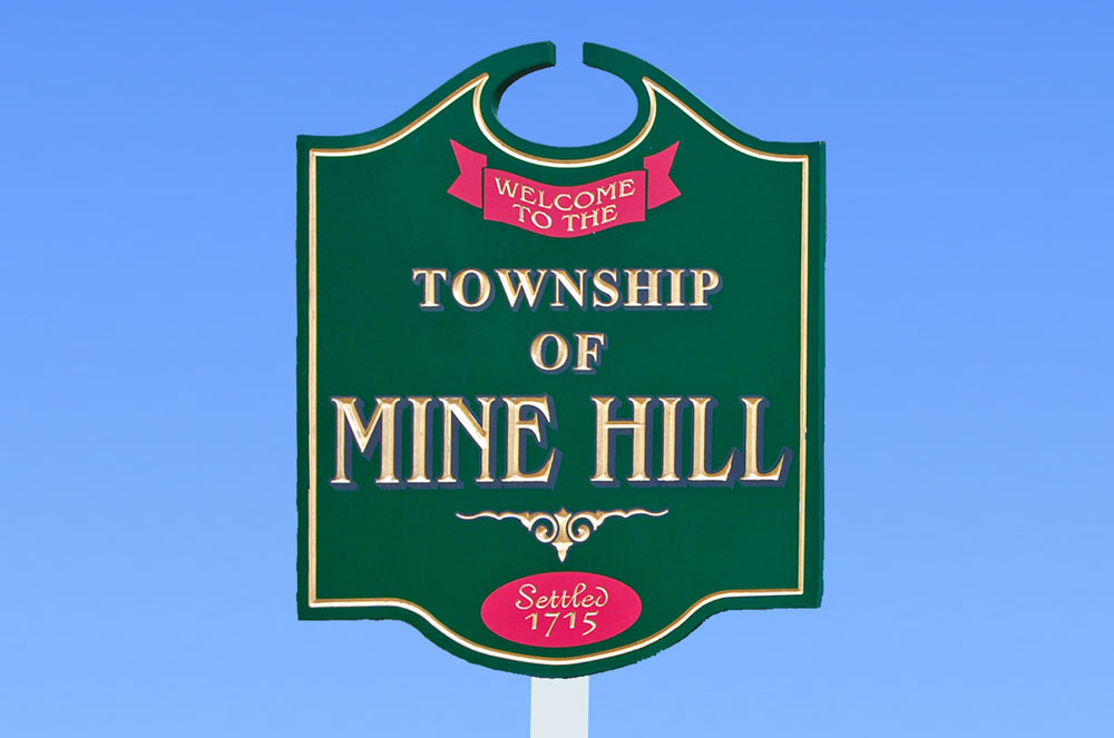 Welcome Sign | Mine Hill